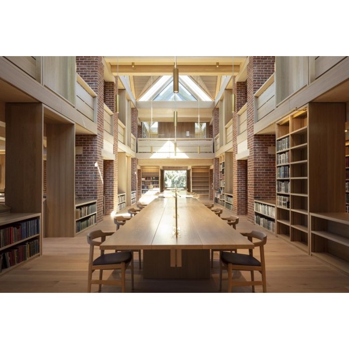 Biblioteca Magdalene College por Niall McLaughlin Architects. Fotografía de Nick Kane.