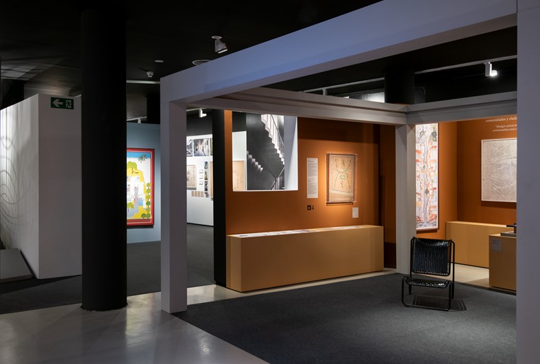 «Balkrishna Doshi. Arquitectura para todos» Exposición Museo ICO Madrid. Foto cortesía del Museo ICO.