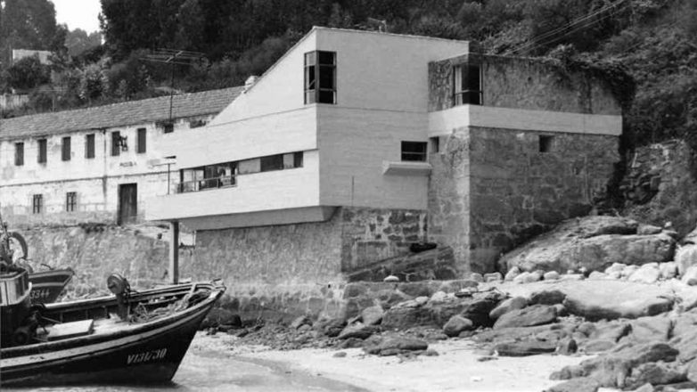 Ramón Vázquez Molezún, Refugio La Roiba en Bueu, Pontevedra (1967-1980). Fotografía ©Servicio Histórico Fundación Arquitectura COAM