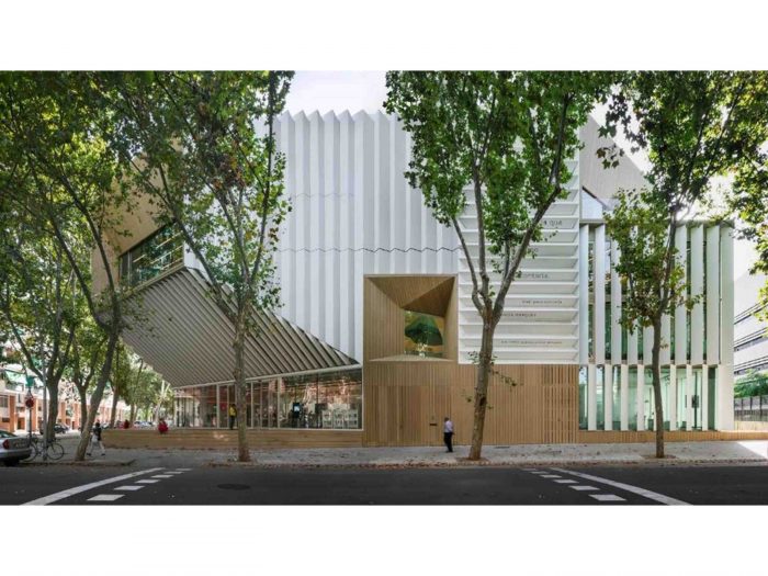 Biblioteca Gabriel García Márquez en Barcelona de SUMA Arquitectura. Foto de Jesús Granada