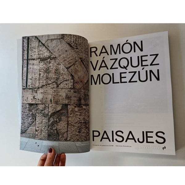 Paisajes, Ramón Vázquez Molezún. Catálogo por Ediciones Asimétricas. Foto de E. López Bahut