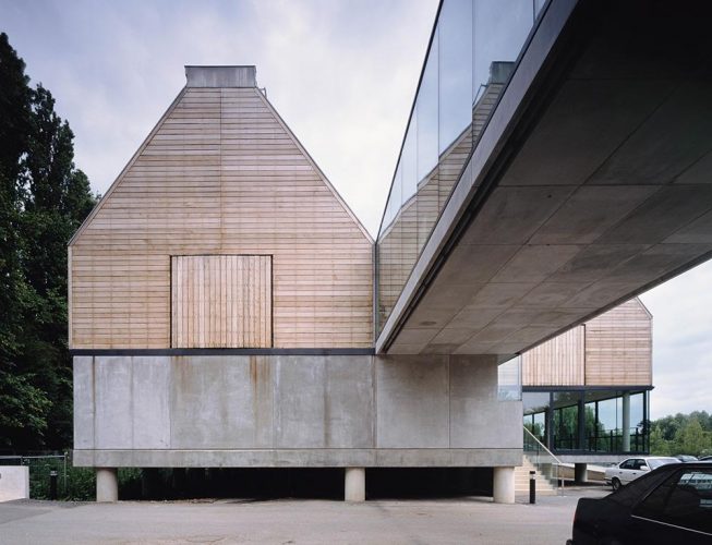 River and Rowing Museum, UK, 1997. Arq. David Chipperfield. Photo courtesy of Richard Bryant / Arcaid